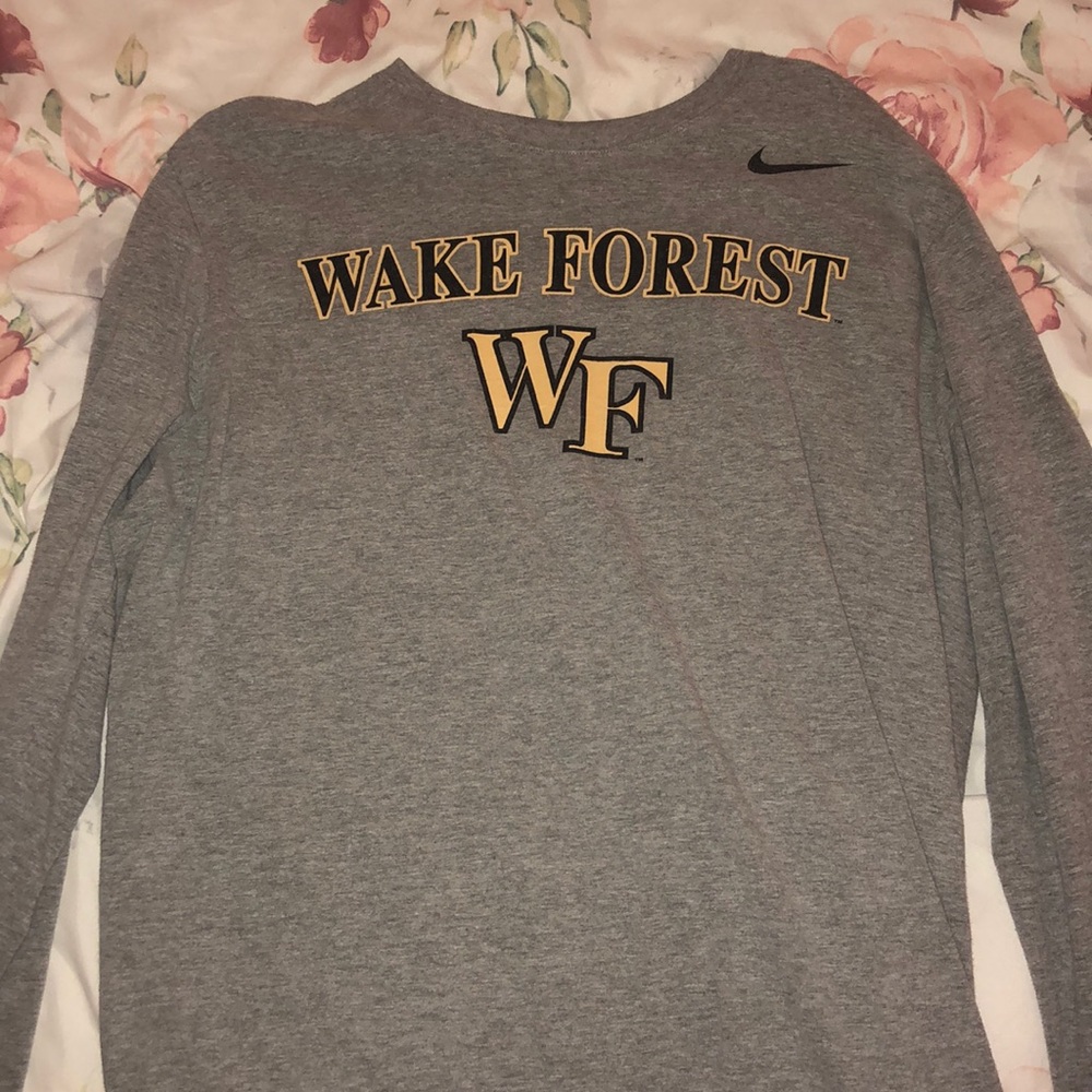 wake forest long sleeve shirt